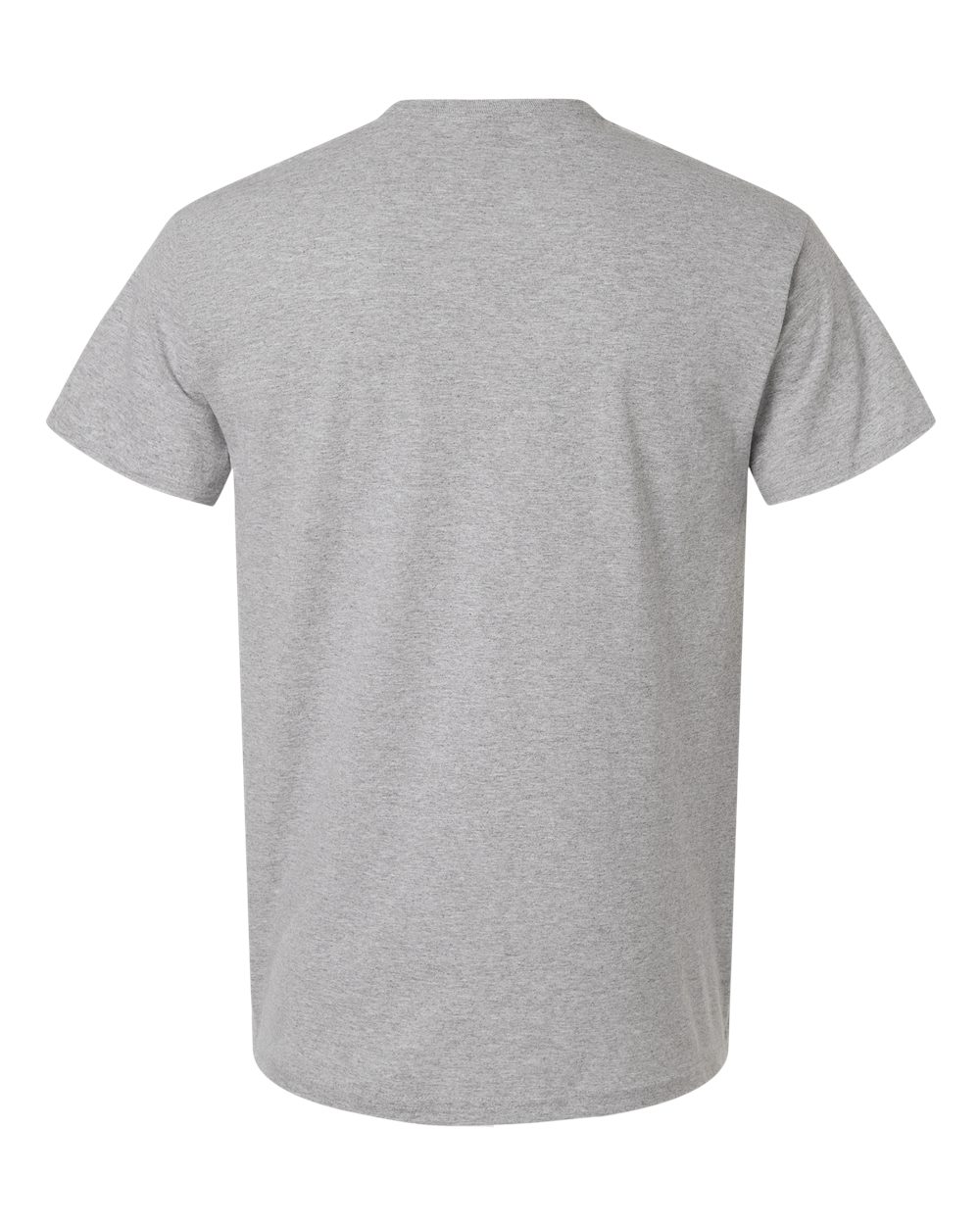 Unisex Light Cotton T-Shirt - Back - B02860382 - Sport Grey