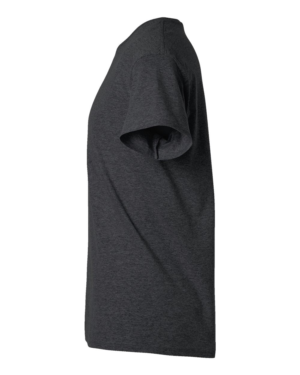 Unisex Light Cotton T-Shirt - DirectSide - B02860222 - Heather Dark Grey