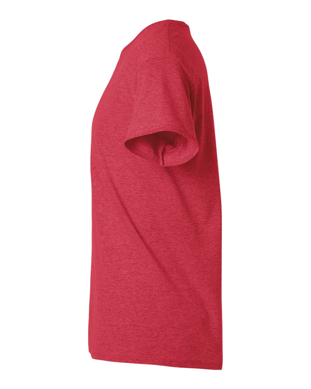 Unisex Light Cotton T-Shirt - DirectSide - B02860262 - Heather Red