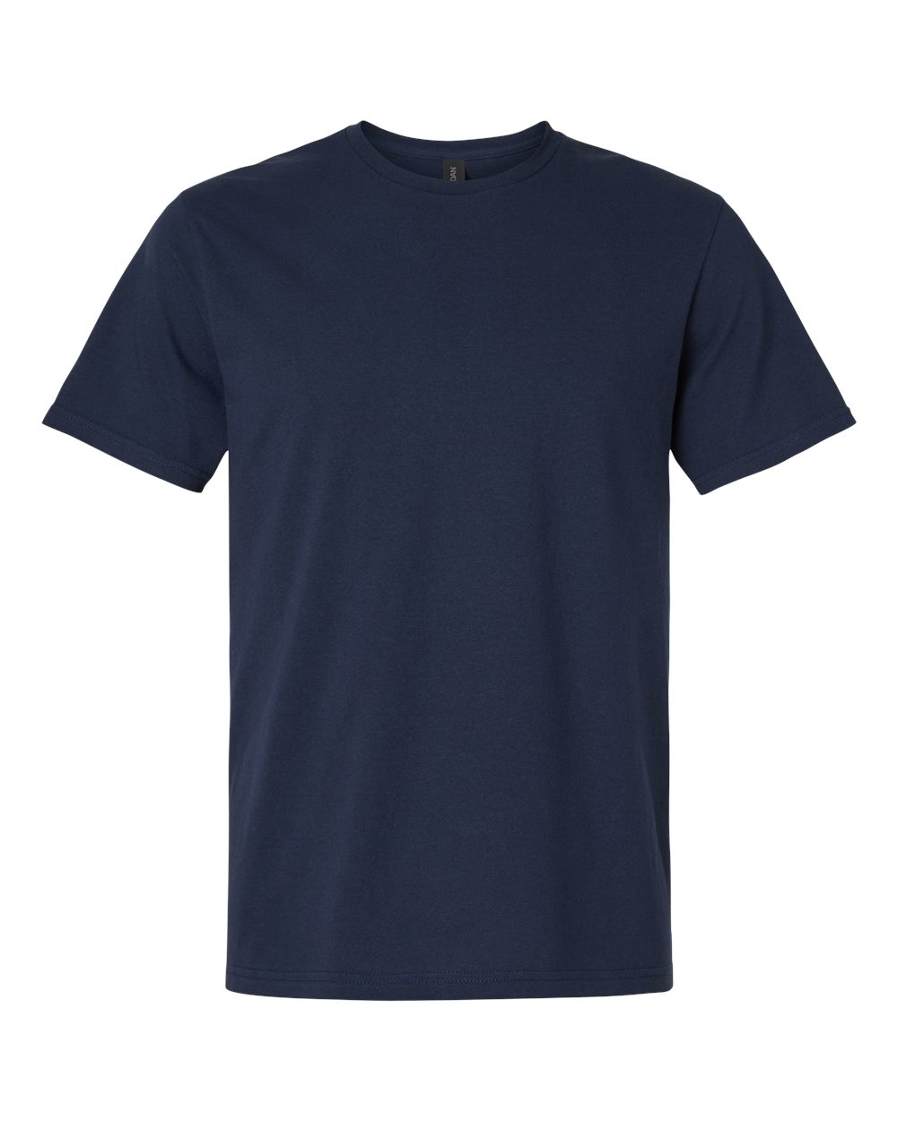 Unisex Light Cotton T-Shirt - Front - B02860112 - Navy