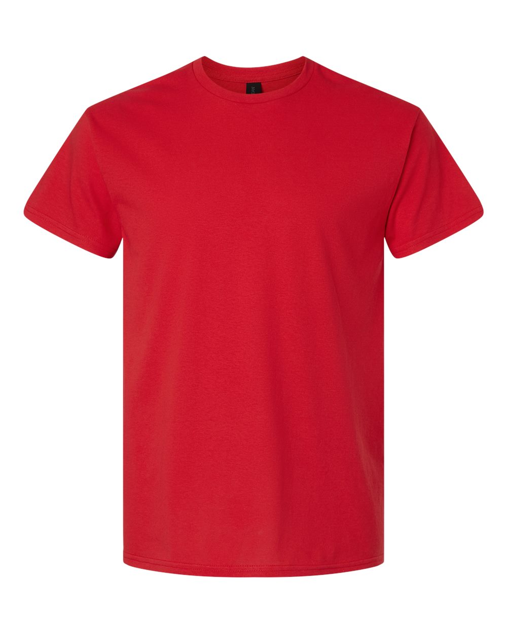 Unisex Light Cotton T-Shirt - Front - B02860702 - Red