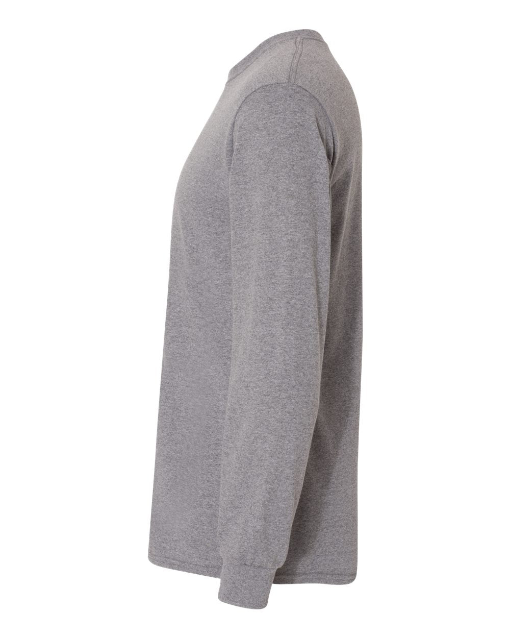 Men's DryBlend® 50/50 Long Sleeve T-Shirt - DirectSide - B07660493 - Graphite Heather