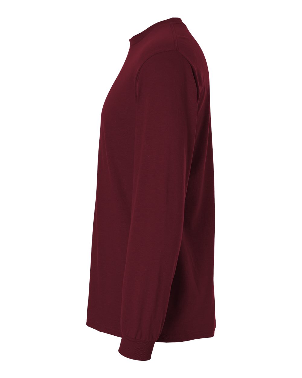 Men's DryBlend® 50/50 Long Sleeve T-Shirt - DirectSide - B07660533 - Maroon