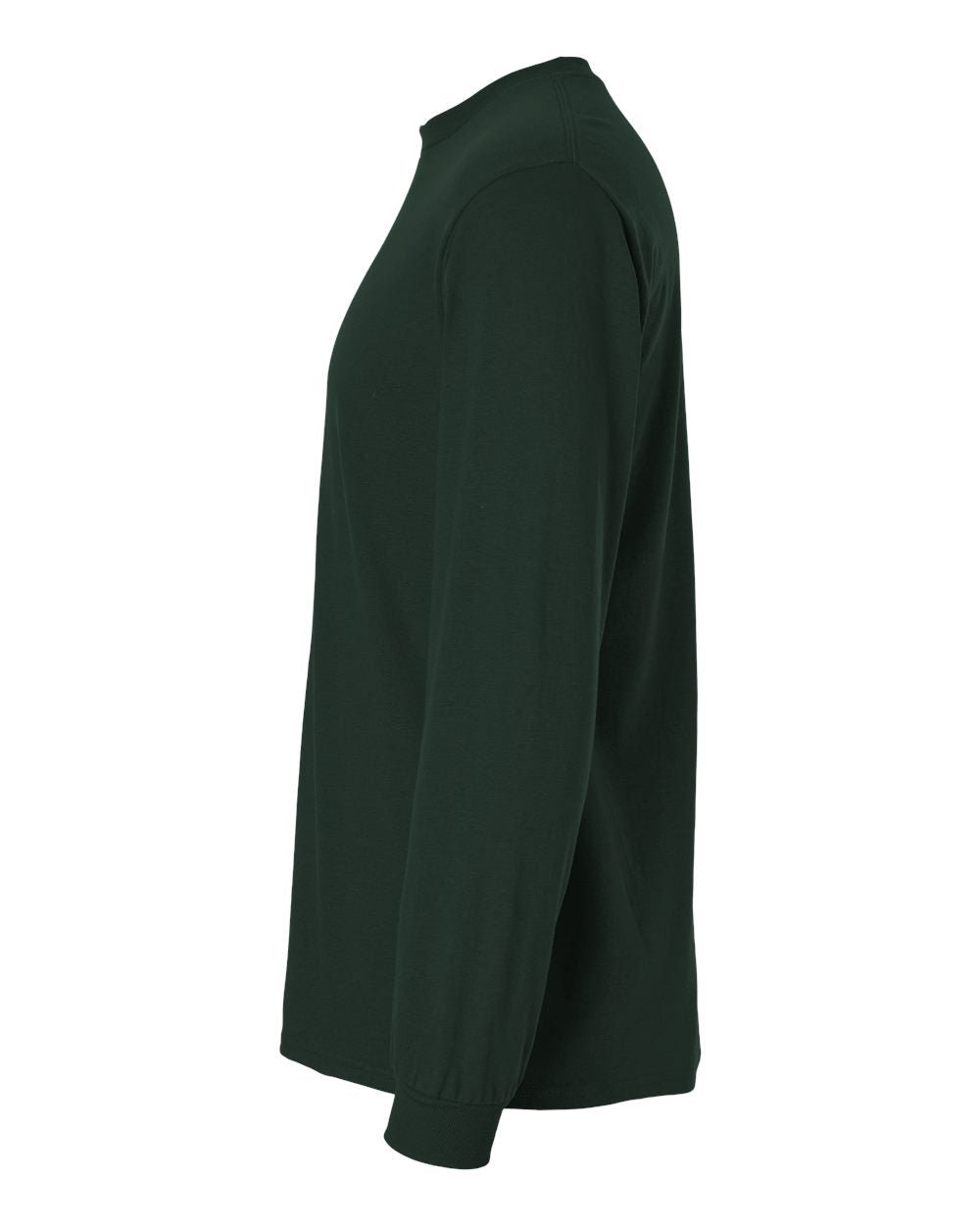 Men's DryBlend® 50/50 Long Sleeve T-Shirt - DirectSide - B07660543 - Forest Green