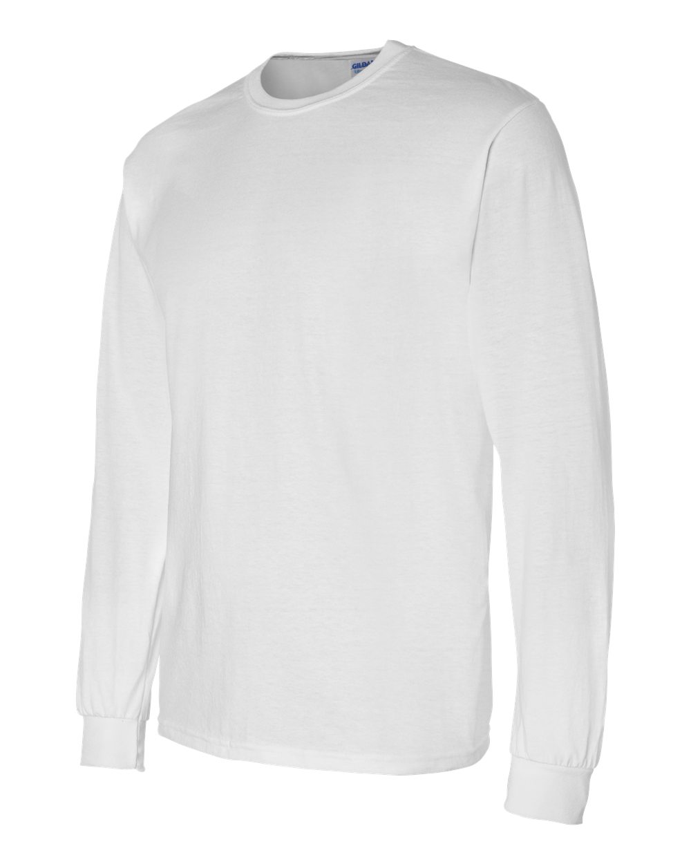 Men's DryBlend® 50/50 Long Sleeve T-Shirt - Side - B07660003 - White