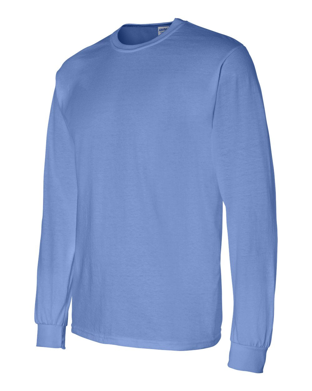 Men's DryBlend® 50/50 Long Sleeve T-Shirt - Side - B07660263 - Carolina Blue