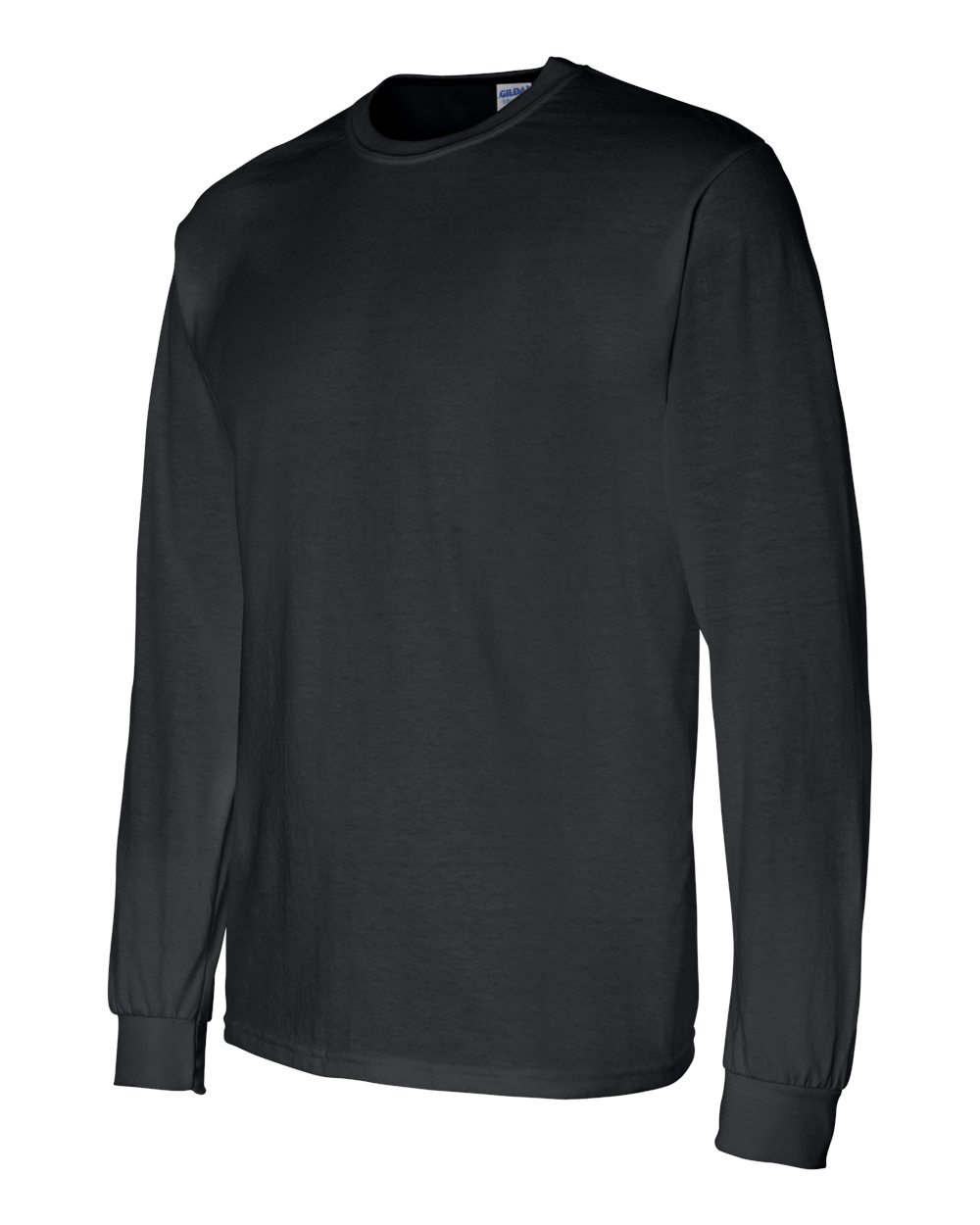 Men's DryBlend® 50/50 Long Sleeve T-Shirt - Side - B07660503 - Black
