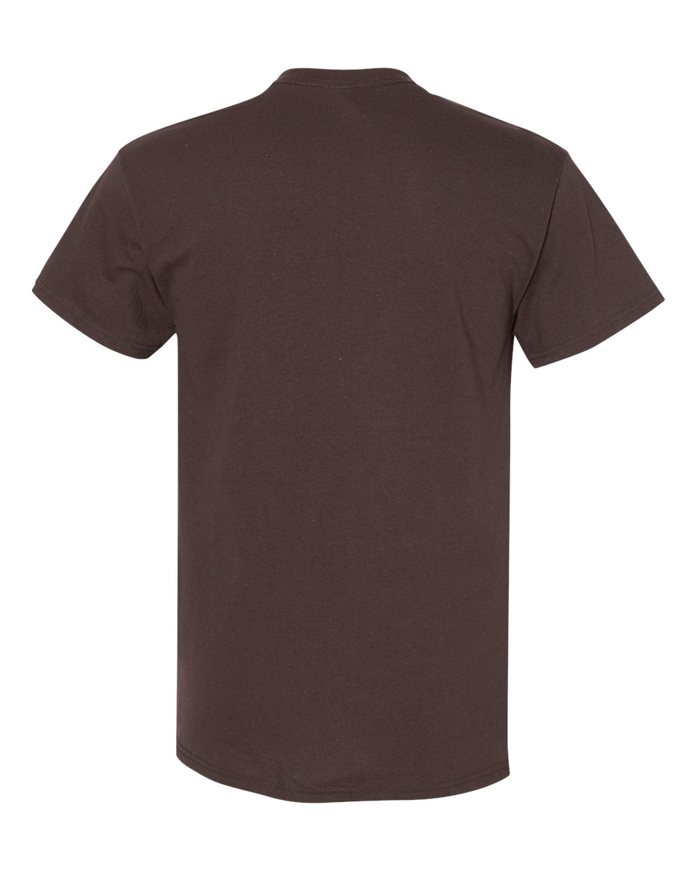 Men's Heavy Cotton™ T-Shirt - Back - B00060053 - Dark Chocolate