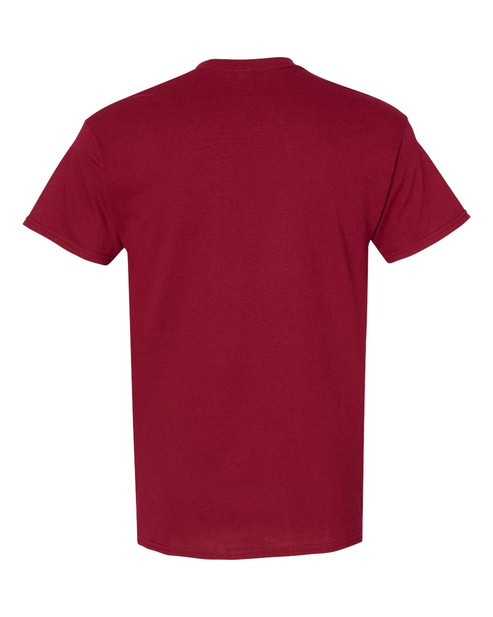 Men's Heavy Cotton™ T-Shirt - Back - B00060083 - Garnet