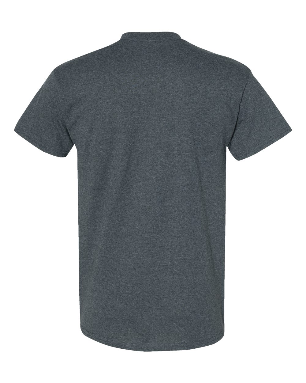 Men's Heavy Cotton™ T-Shirt - Back - B00060133 - Dark Heather