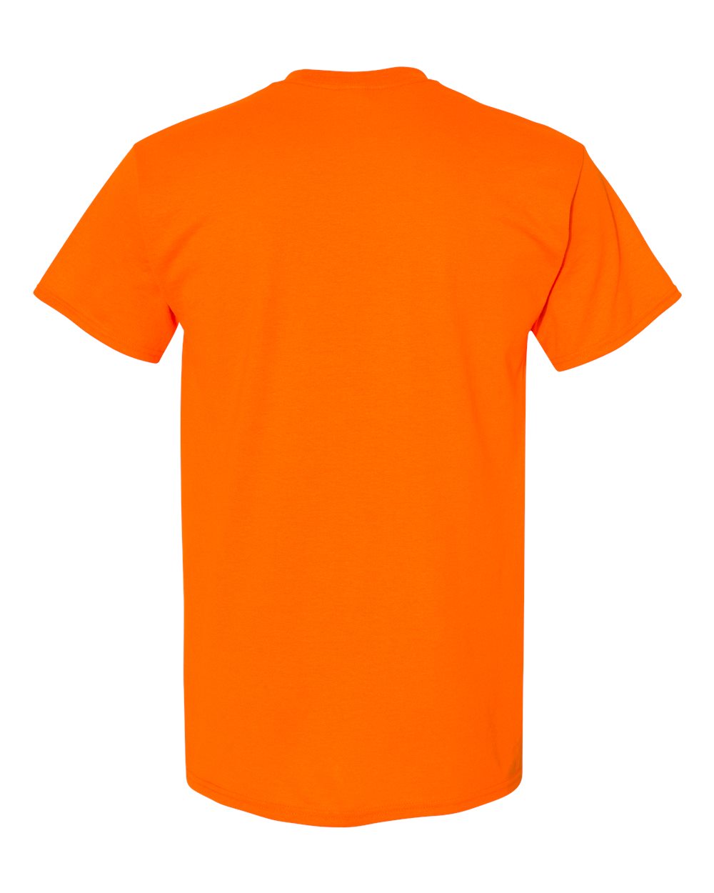 Men's Heavy Cotton™ T-Shirt - Back - B00060153 - Safety Orange