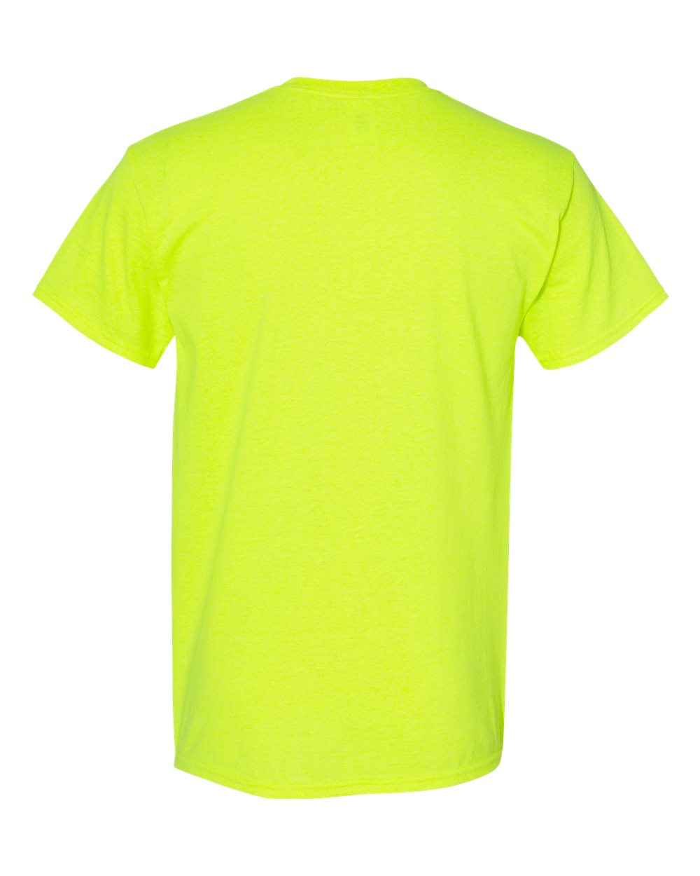 Men's Heavy Cotton™ T-Shirt - Back - B00060163 - Safety Green