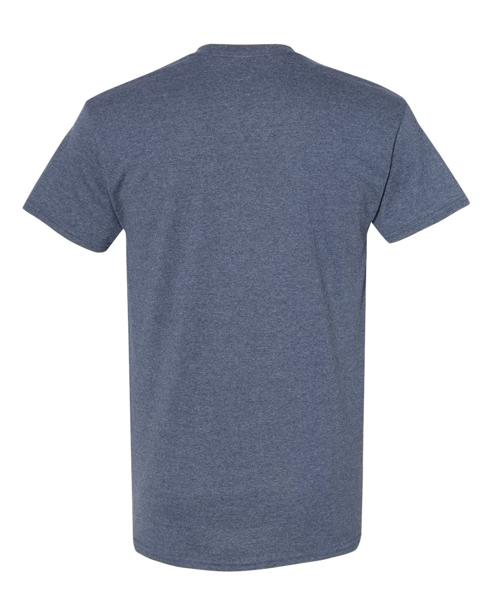 Men's Heavy Cotton™ T-Shirt - Back - B00060343 - Heather Navy