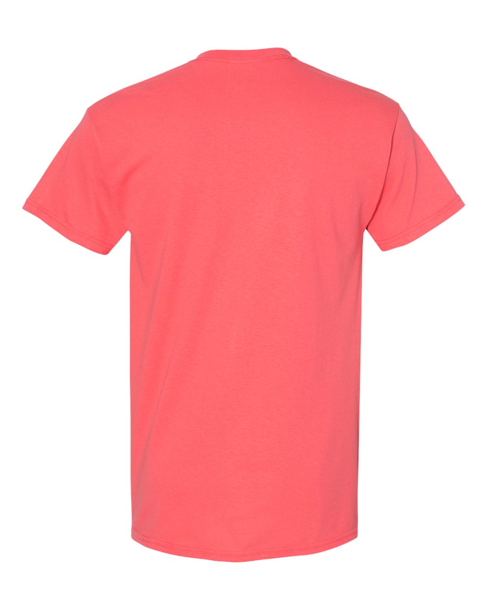 Men's Heavy Cotton™ T-Shirt - Back - B00060373 - Coral Silk