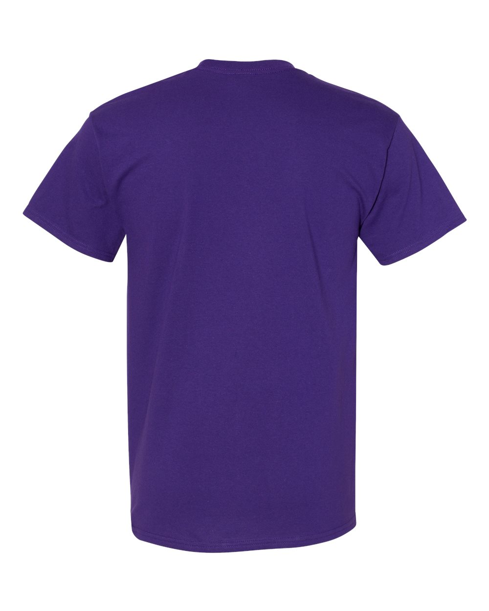 Men's Heavy Cotton™ T-Shirt - Back - B00060673 - Purple