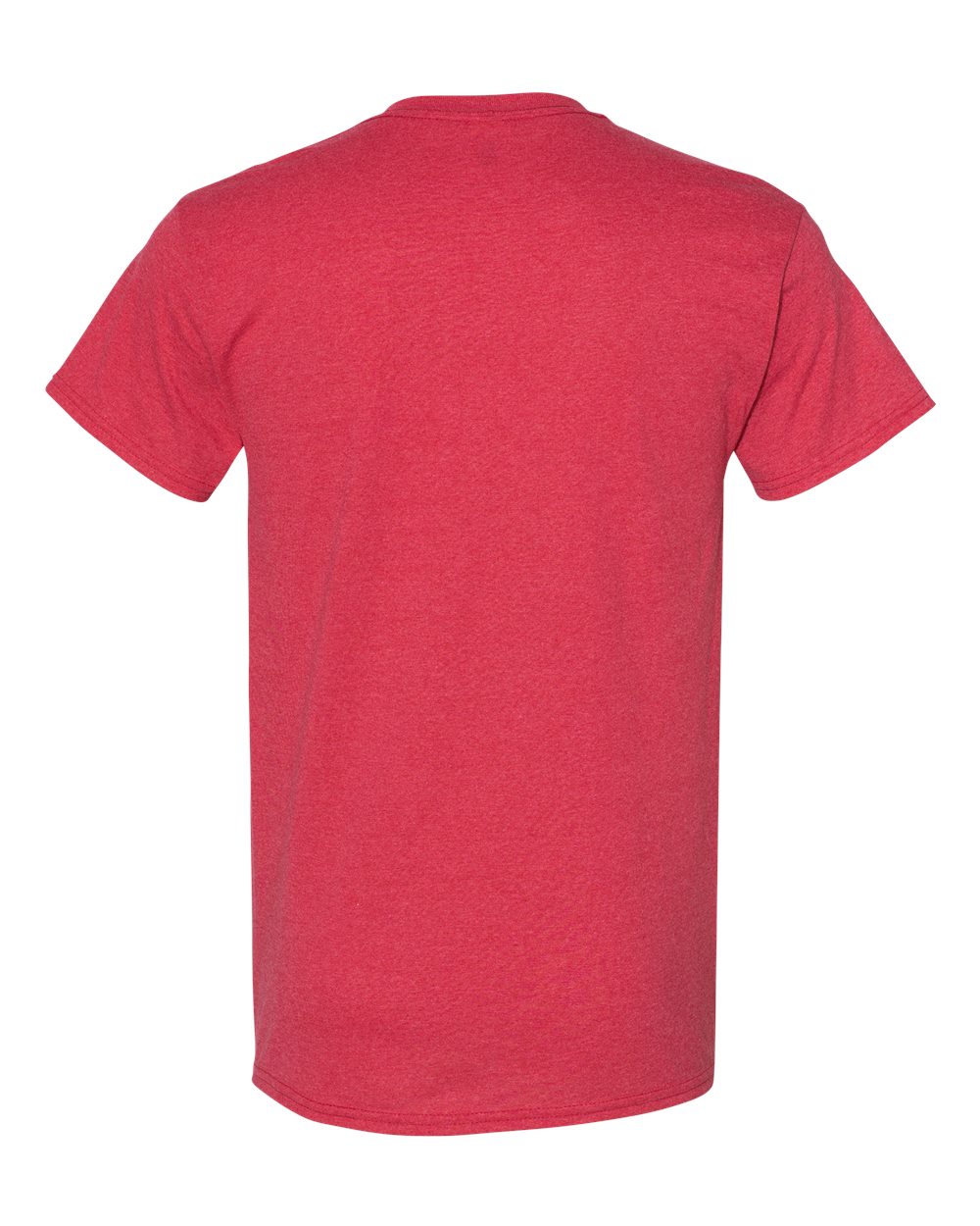 Men's Heavy Cotton™ T-Shirt - Back - B00060713 - Heather Red