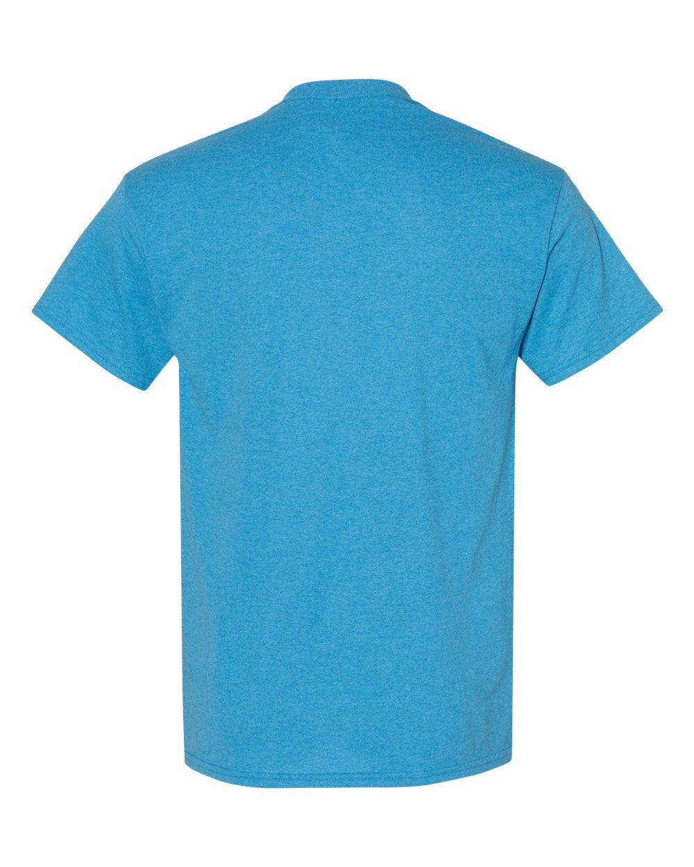 Men's Heavy Cotton™ T-Shirt - Back - B00060783 - Heather Sapphire
