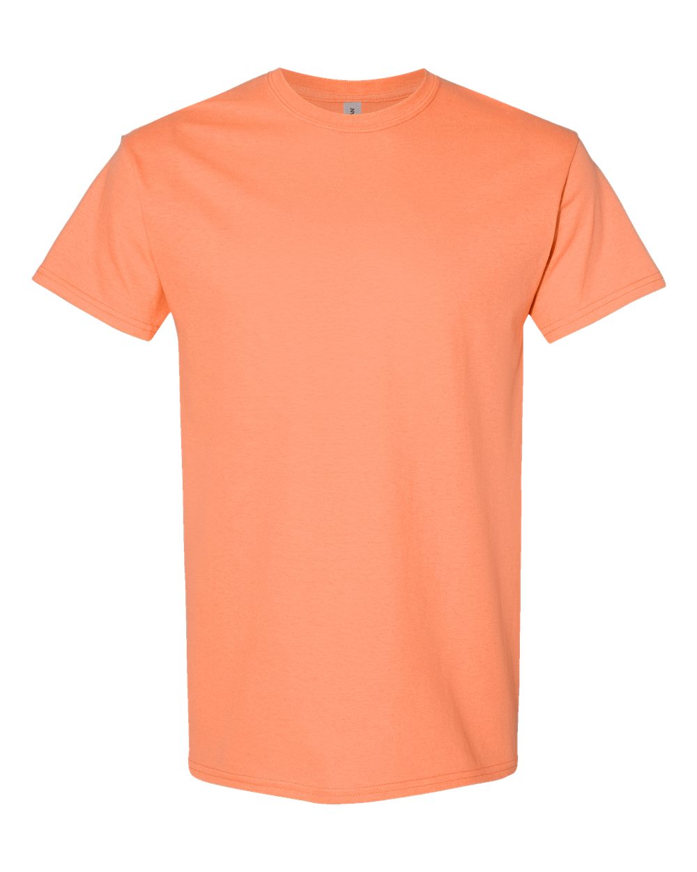 Men's Heavy Cotton™ T-Shirt - Front - B00060183 - Tangerine
