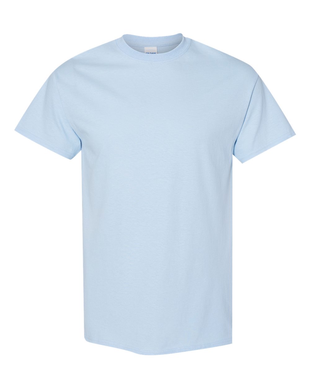 Men's Heavy Cotton™ T-Shirt - Front - B00060253 - Light Blue