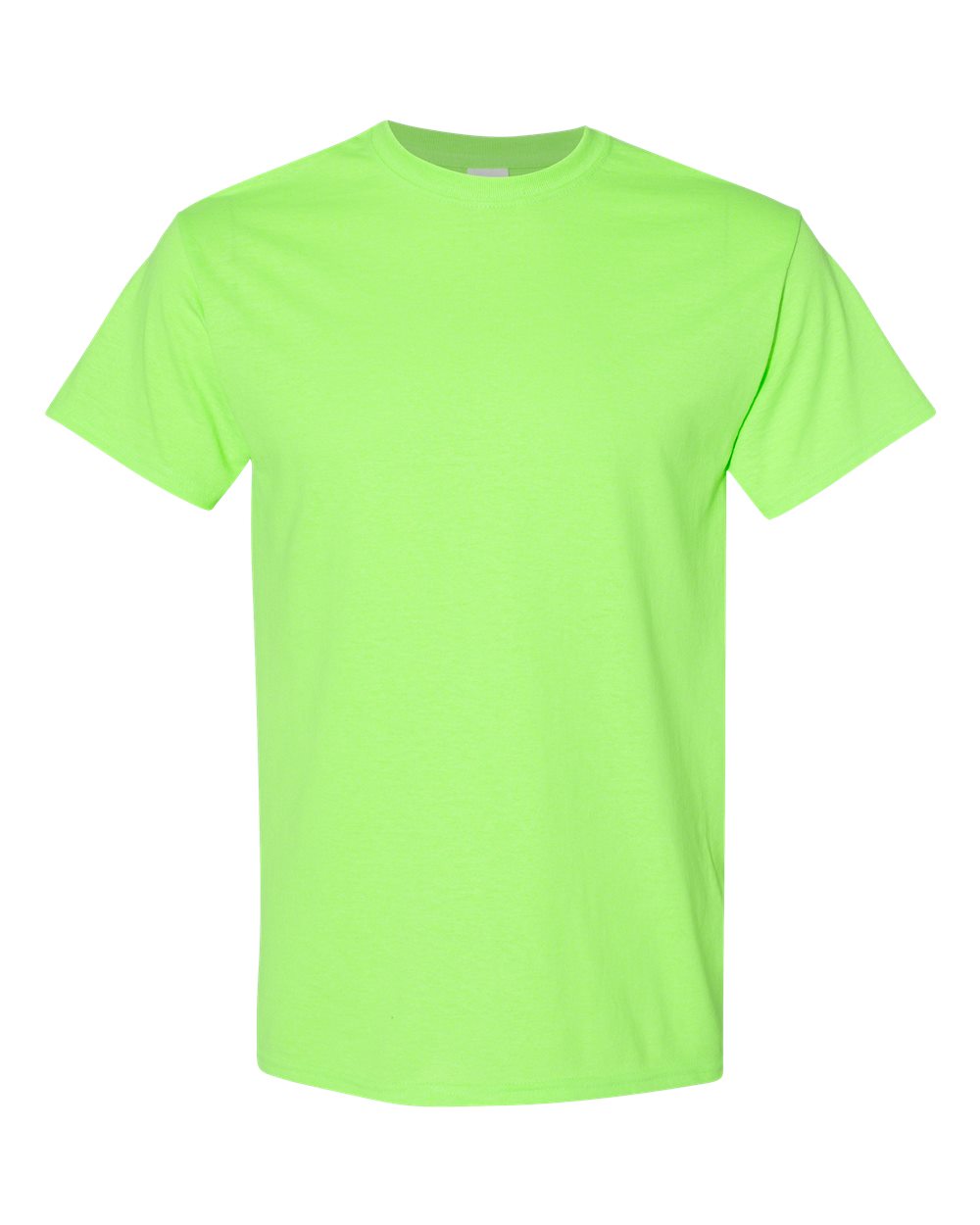 Men's Heavy Cotton™ T-Shirt - Front - B00060463 - Neon Green