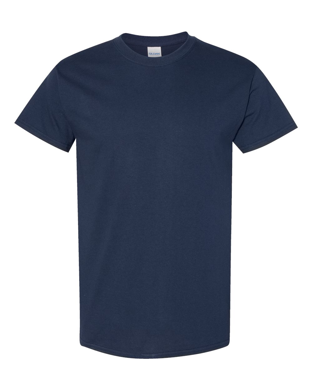 Men's Heavy Cotton™ T-Shirt - Front - B00060653 - Navy