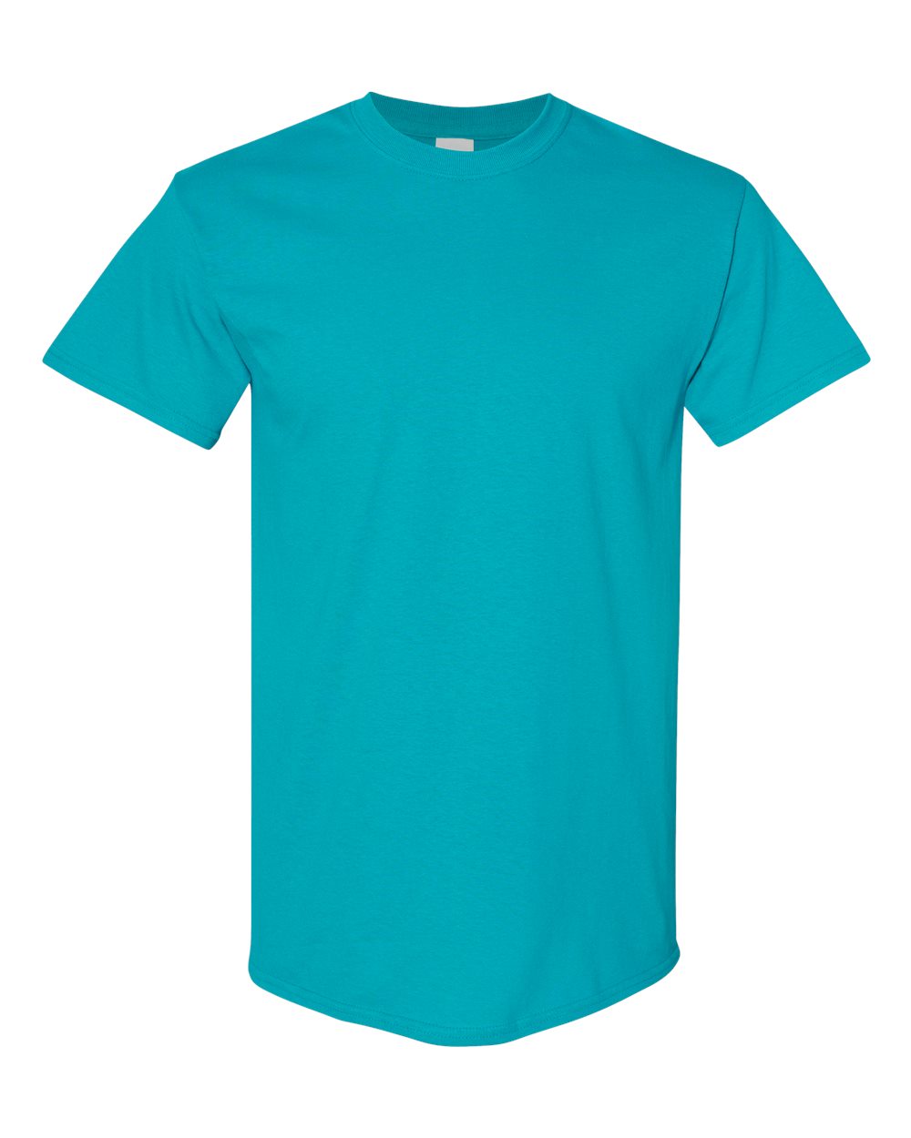 Men's Heavy Cotton™ T-Shirt - Front - B00060993 - Tropical Blue