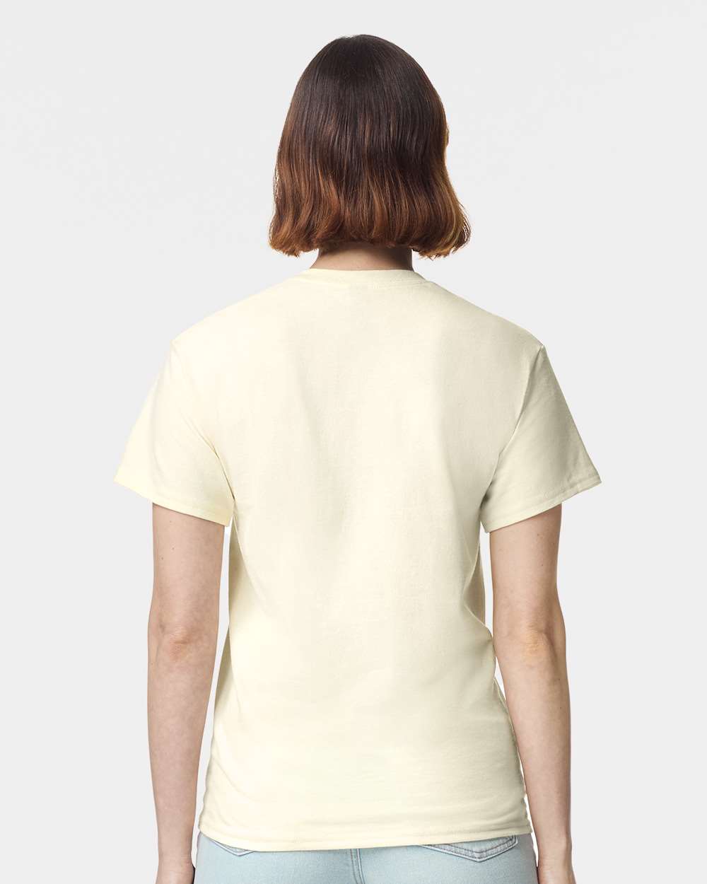 Men's Heavy Cotton™ T-Shirt - OnModelBack - B00060473 - Off White