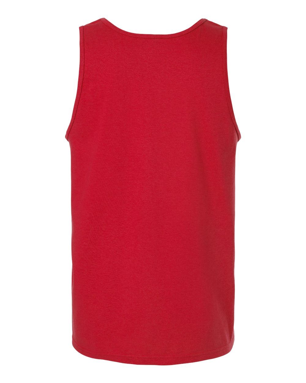 Men's Ultra Cotton® Tank Top - Back - B09860703 - Red