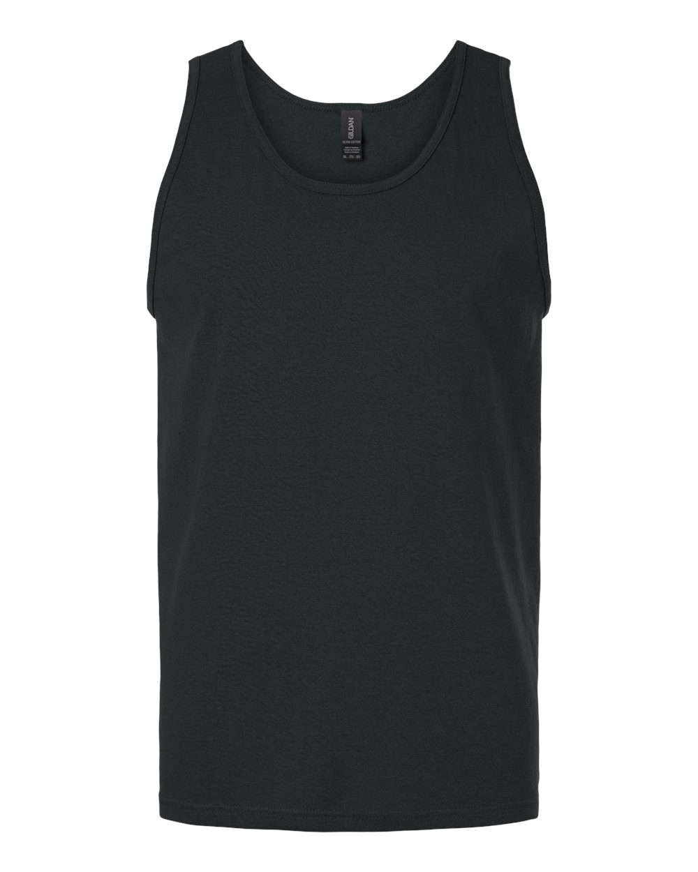 Men's Ultra Cotton® Tank Top - Front - B09860503 - Black