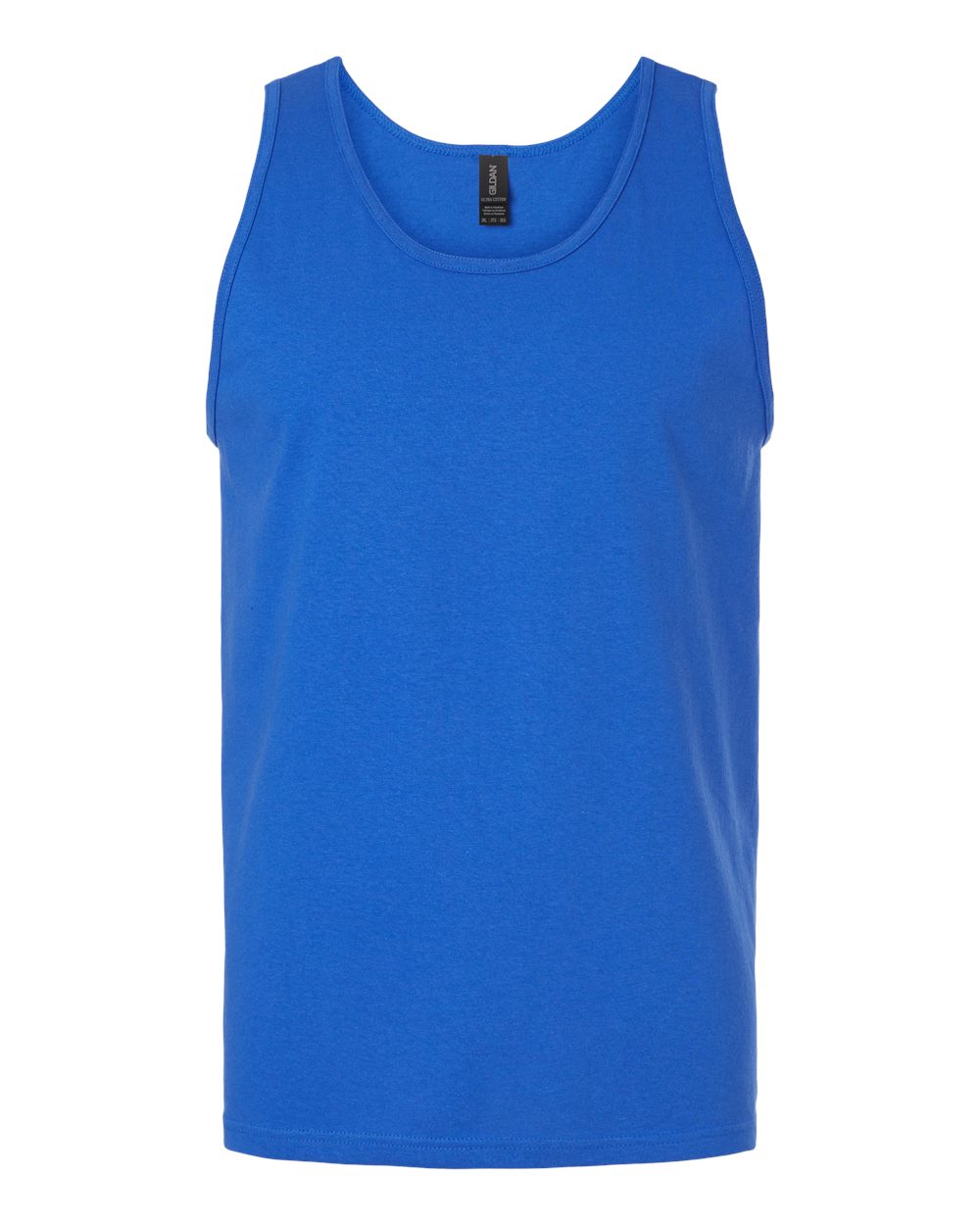 Men's Ultra Cotton® Tank Top - Front - B09860753 - Royal
