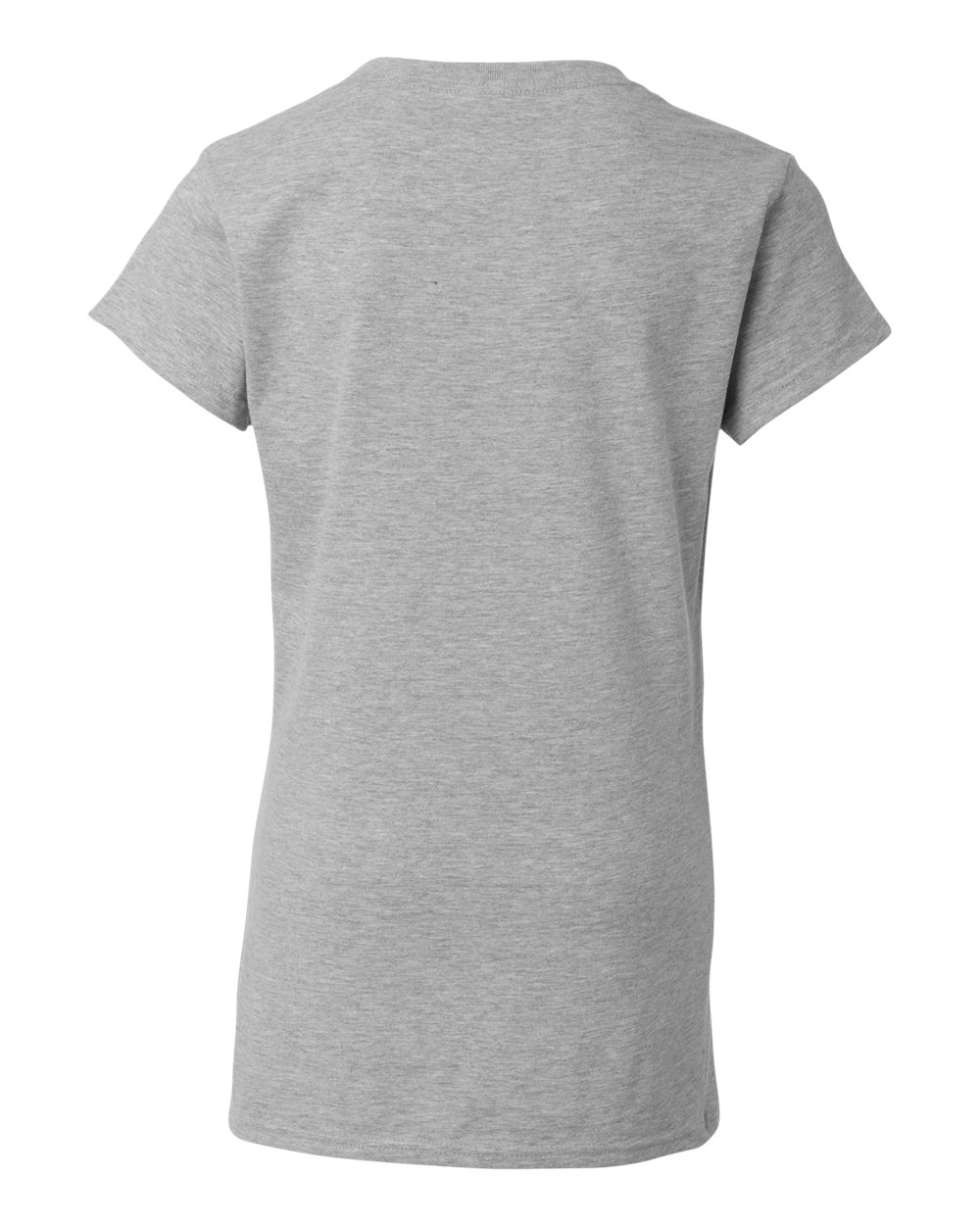 Women's Softstyle® V-Neck T-Shirt - Back - B51260583 - Sport Grey