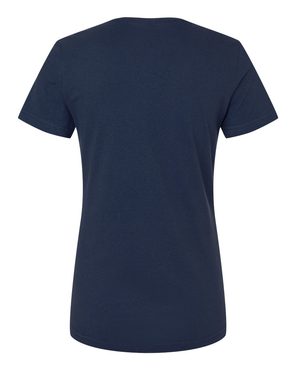 Women's Softstyle® V-Neck T-Shirt - Back - B51260653 - Navy
