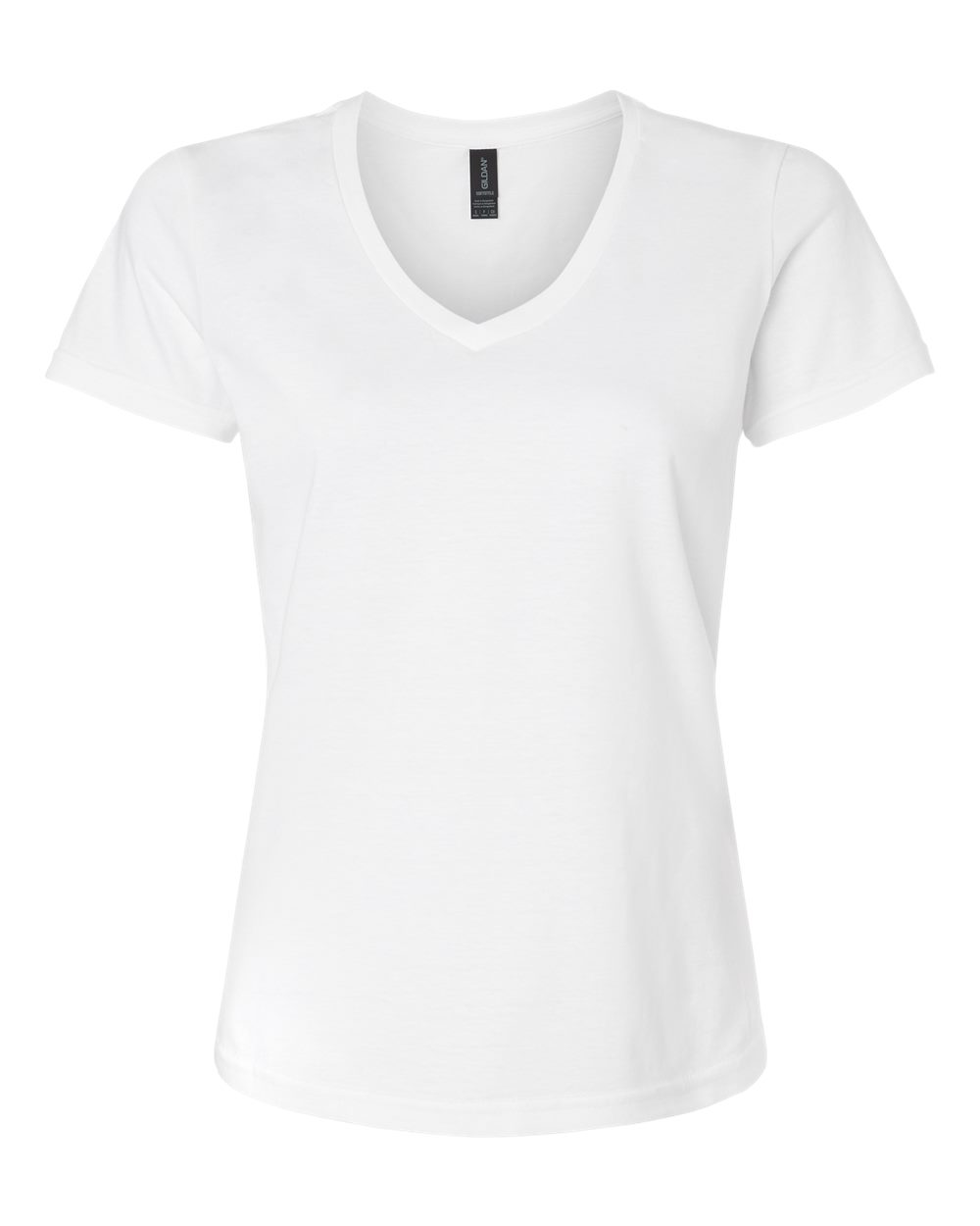 Women's Softstyle® V-Neck T-Shirt - Front - B51260003 - White