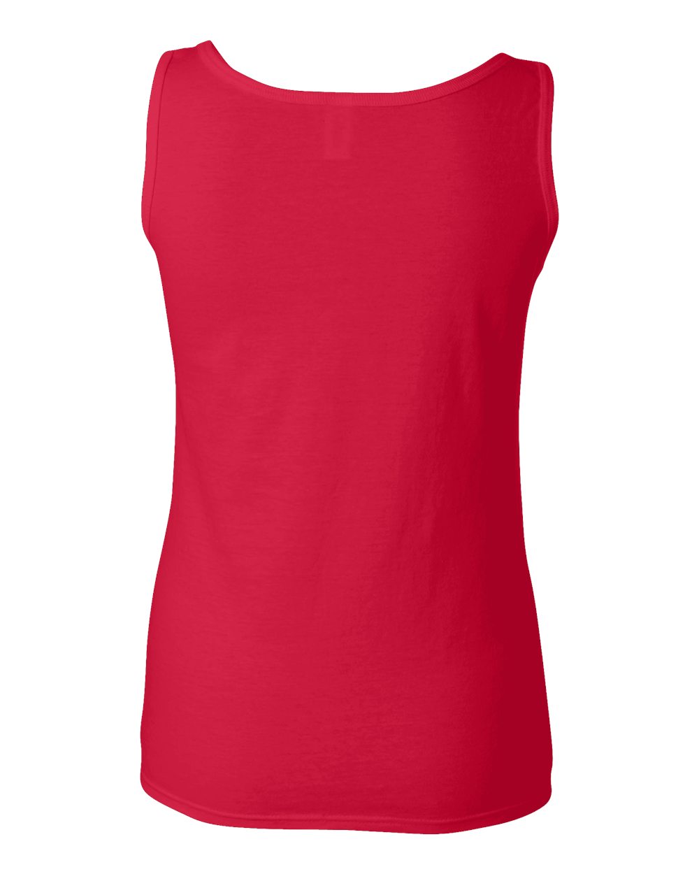 Women's Softstyle® Tank Top - Back - B59760223 - Cherry Red