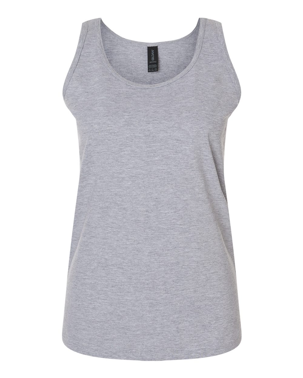 Women's Softstyle® Tank Top - Front - B59760583 - Sport Grey