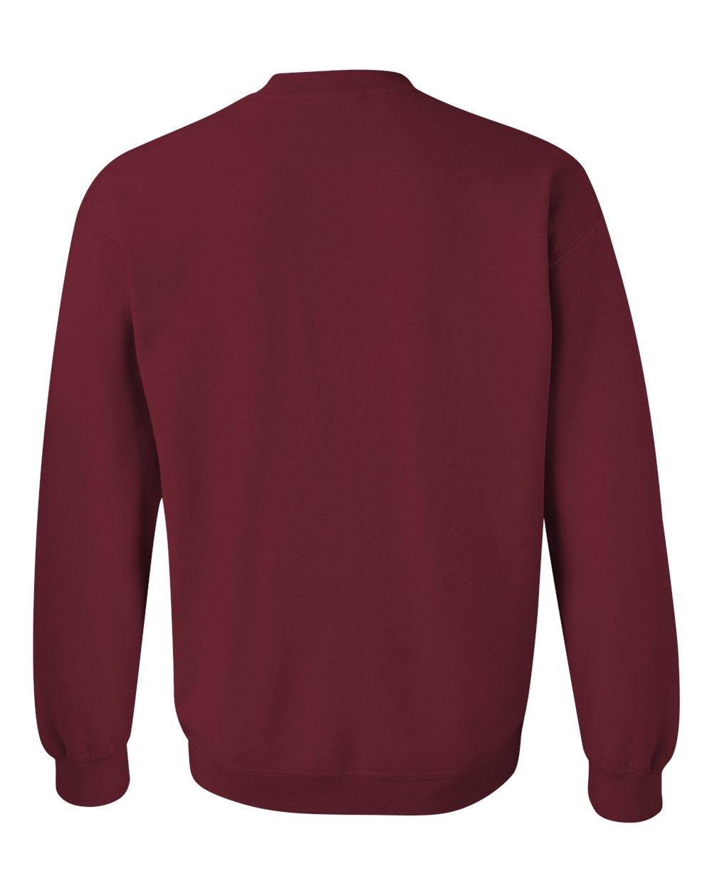 Unisex Heavy Blend™ Crewneck Sweatshirt - Back - B21060083 - Garnet
