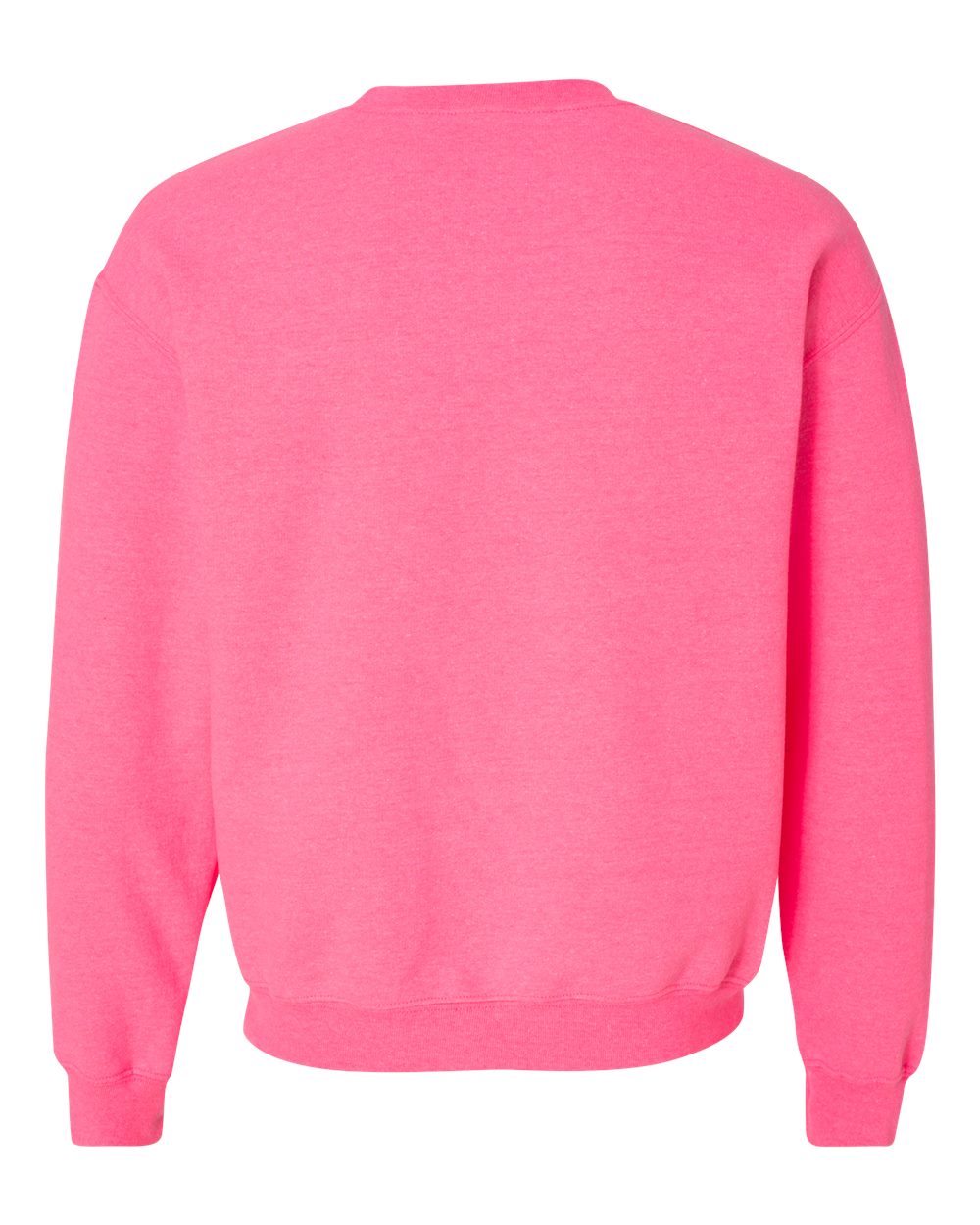 Unisex Heavy Blend™ Crewneck Sweatshirt - Back - B21060143 - Safety Pink