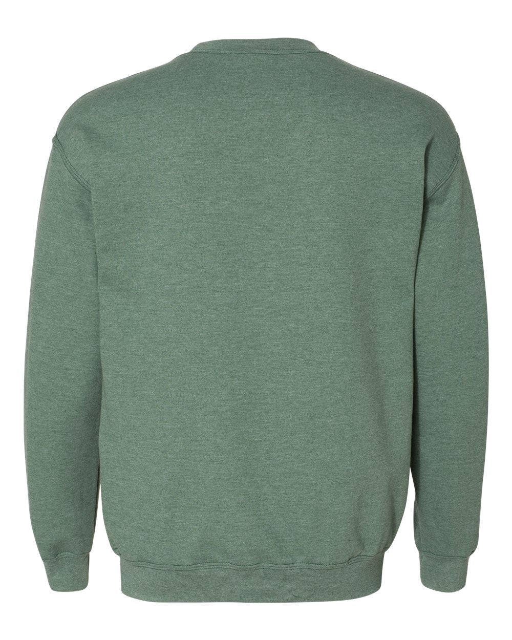 Unisex Heavy Blend™ Crewneck Sweatshirt - Back - B21060213 - Heather Dark Green