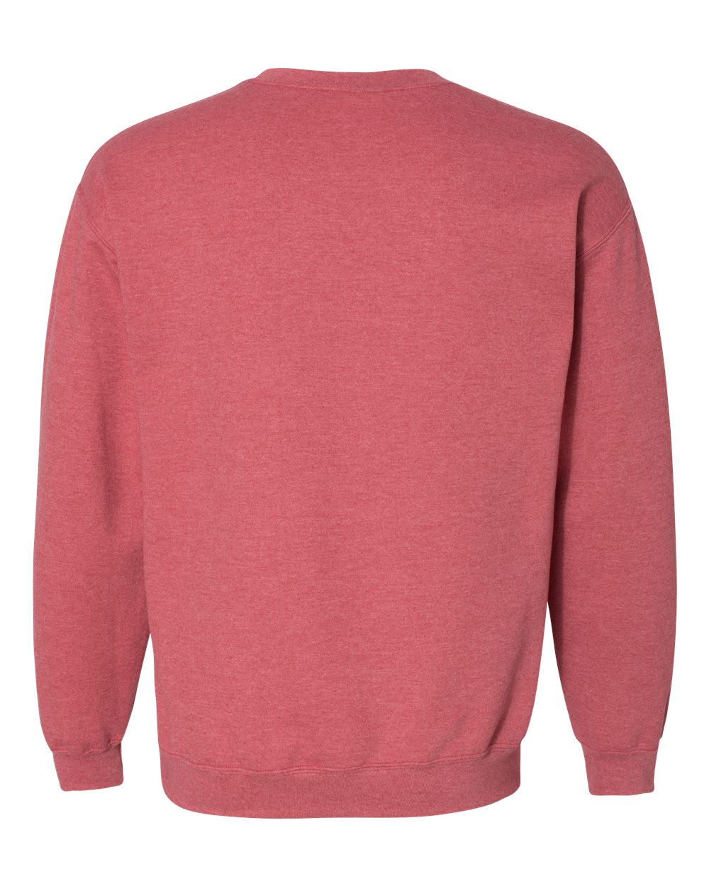 Unisex Heavy Blend™ Crewneck Sweatshirt - Back - B21060783 - Heather Scarlet Red