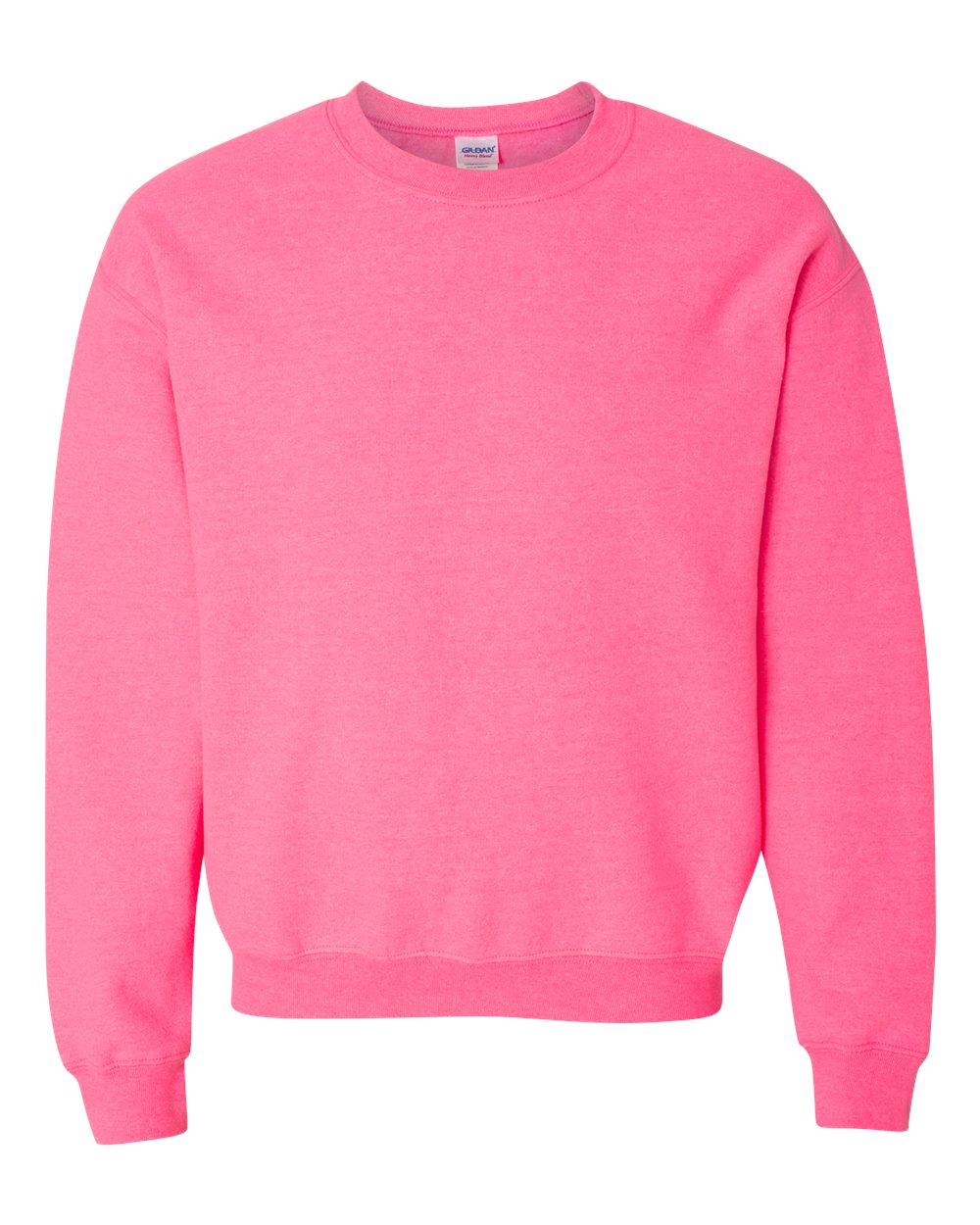 Unisex Heavy Blend™ Crewneck Sweatshirt - Front - B21060143 - Safety Pink