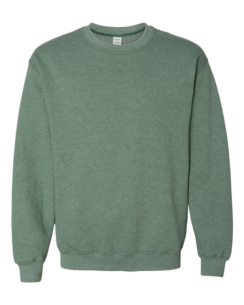 Unisex Heavy Blend™ Crewneck Sweatshirt - Front - B21060213 - Heather Dark Green