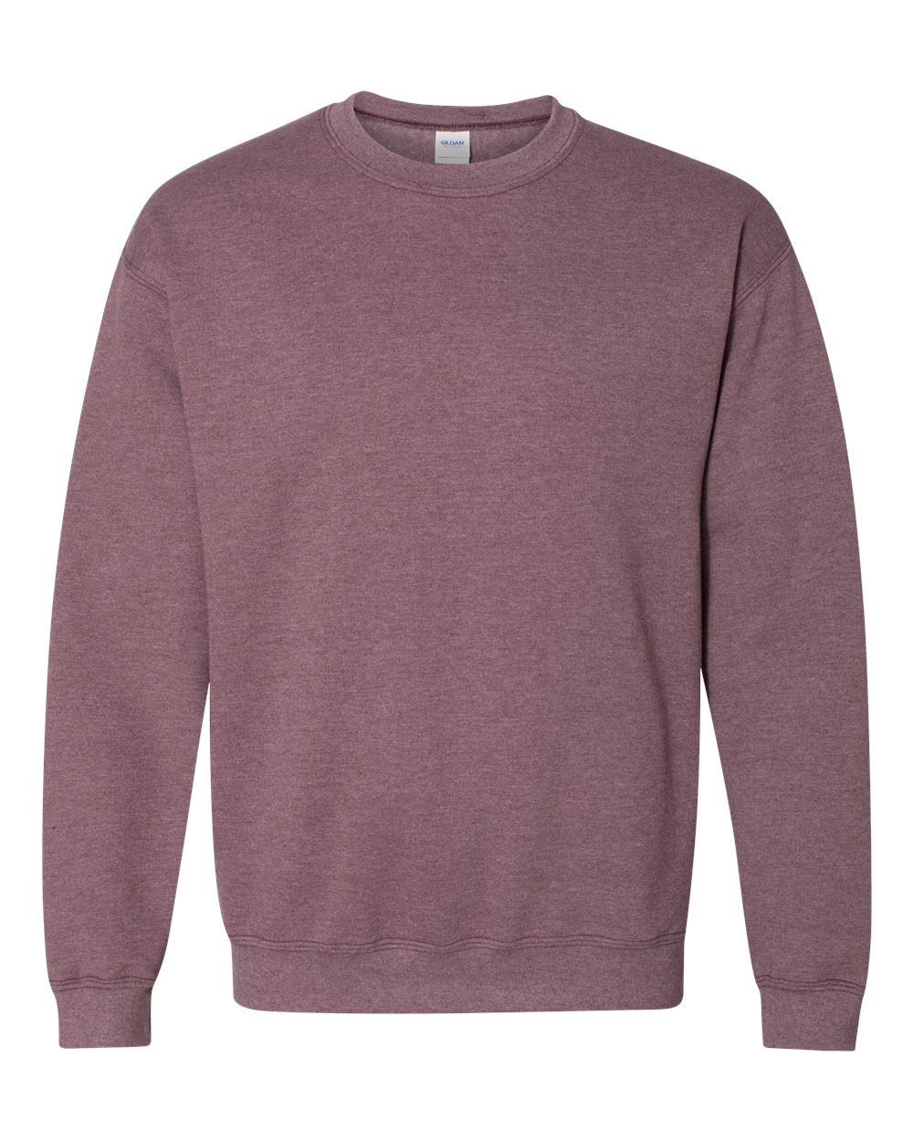 Unisex Heavy Blend™ Crewneck Sweatshirt - Front - B21060593 - Heather Dark Maroon