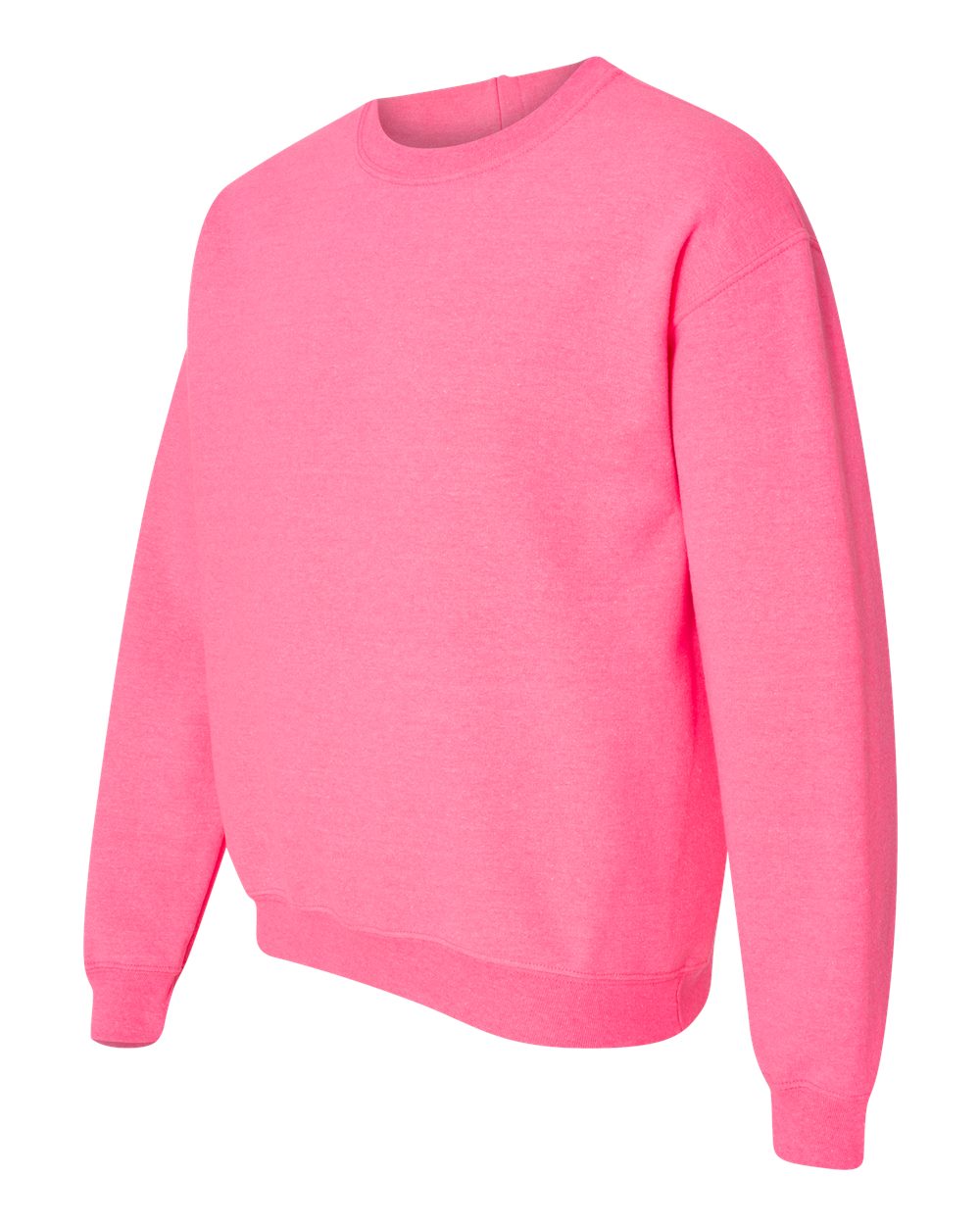 Unisex Heavy Blend™ Crewneck Sweatshirt - Side - B21060143 - Safety Pink