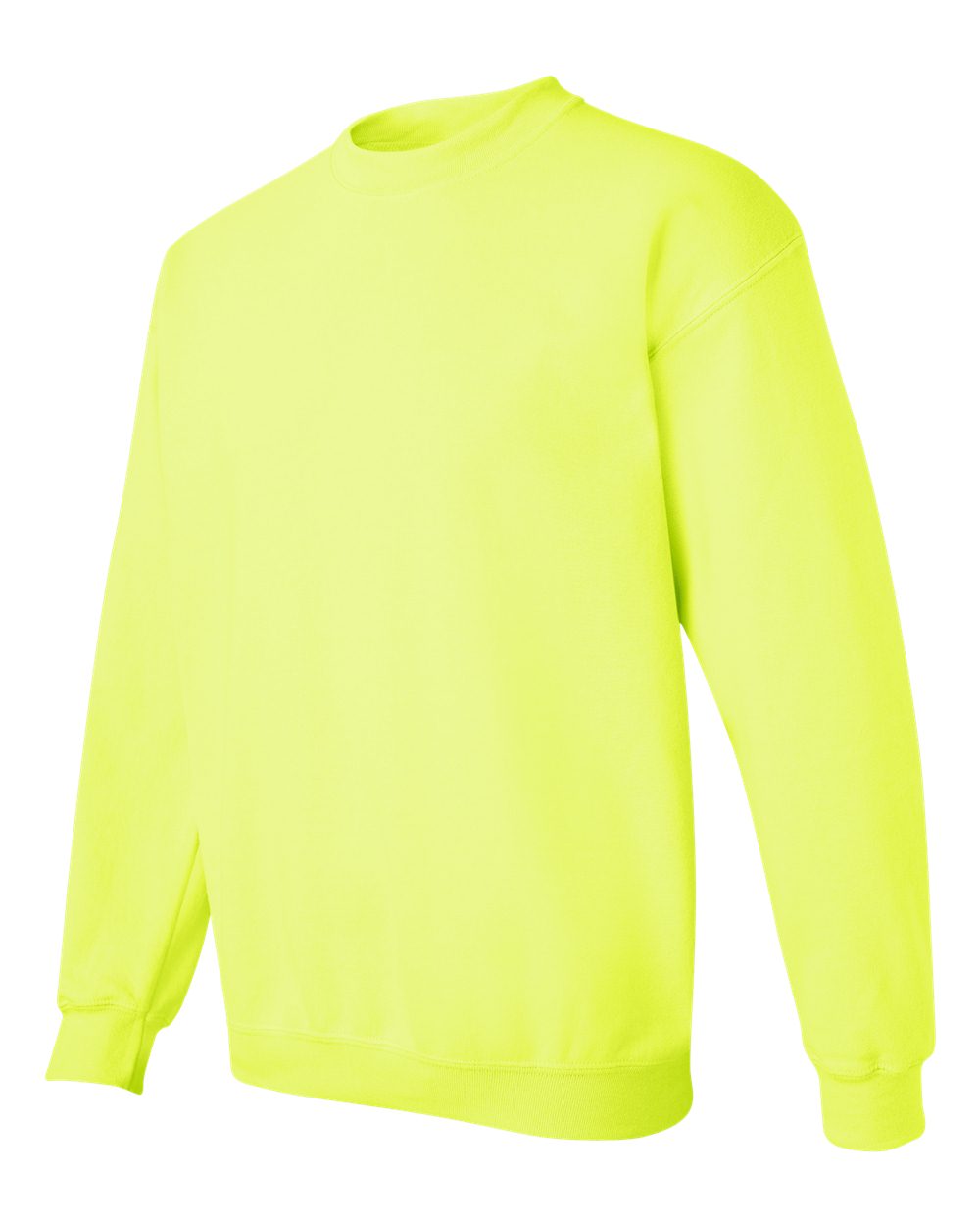 Unisex Heavy Blend™ Crewneck Sweatshirt - Side - B21060163 - Safety Green