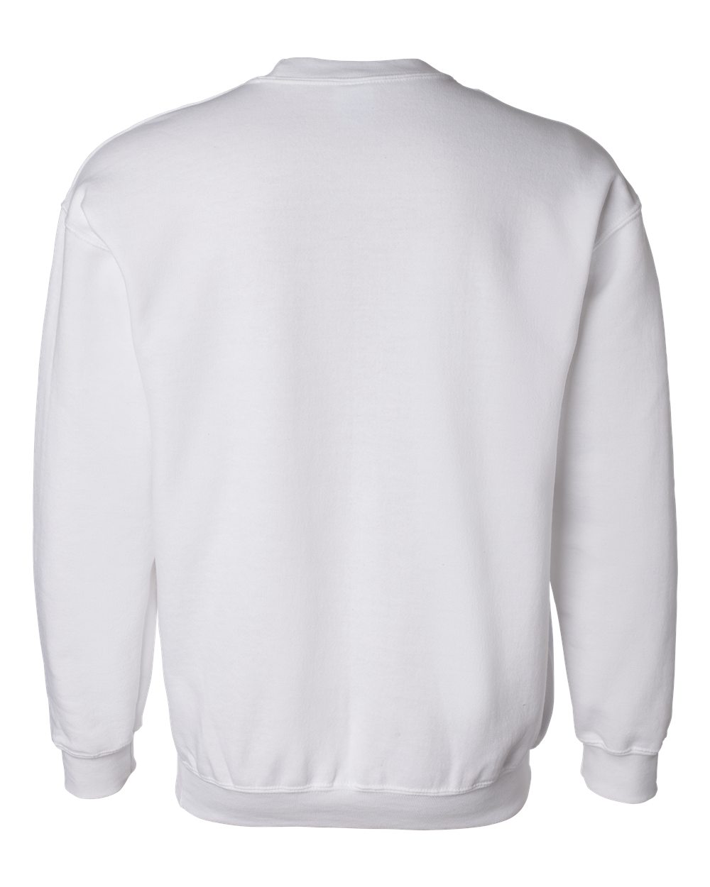 Unisex DryBlend® Crewneck Sweatshirt - Back - B21260003 - White
