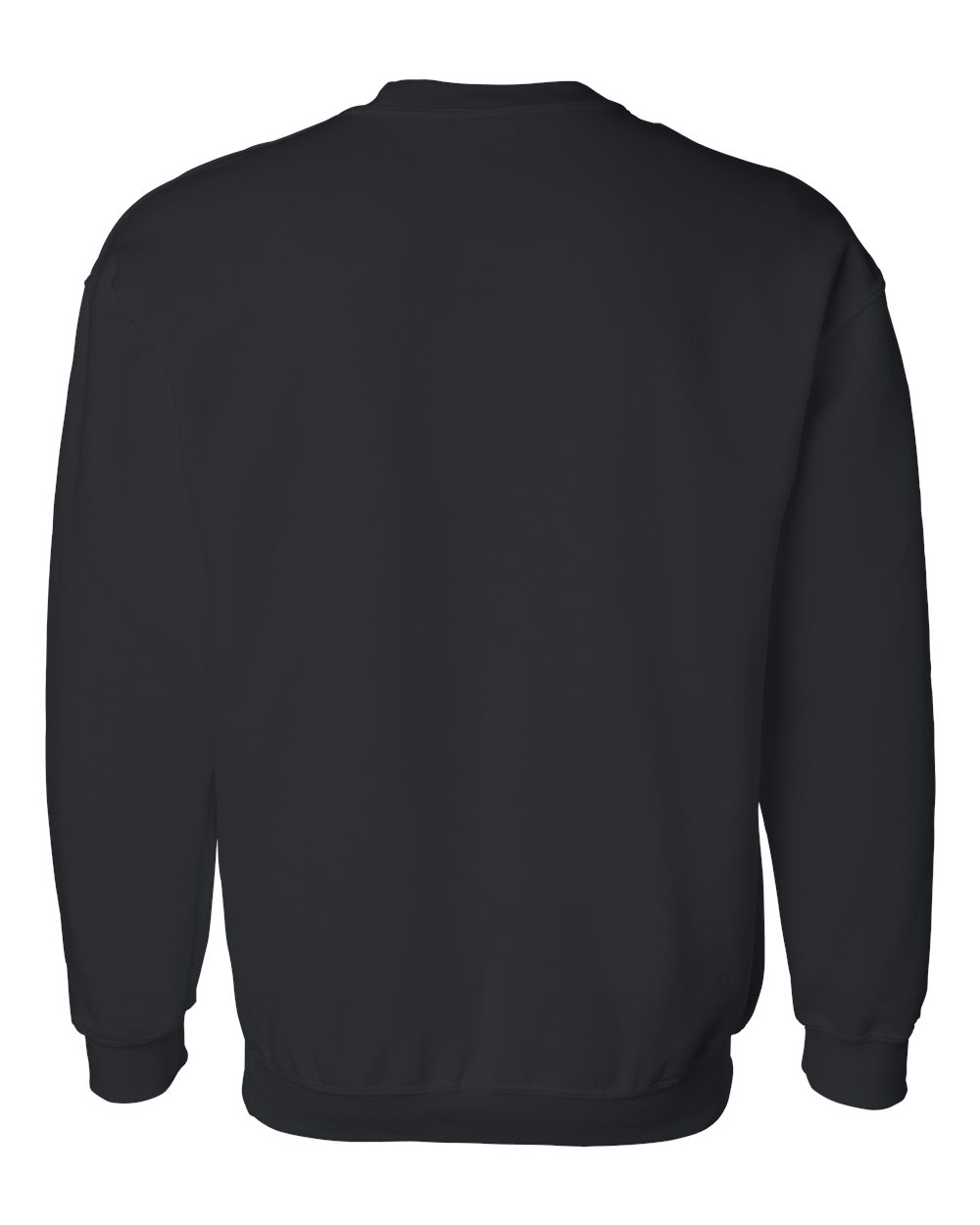 Unisex DryBlend® Crewneck Sweatshirt - Back - B21260503 - Black