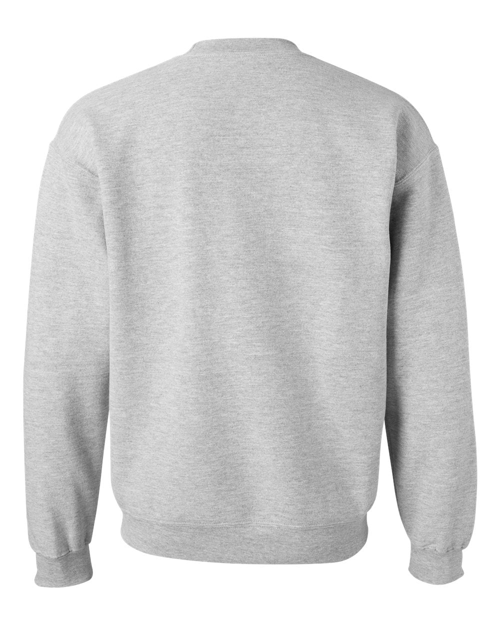 Unisex DryBlend® Crewneck Sweatshirt - Back - B21260583 - Sport Grey