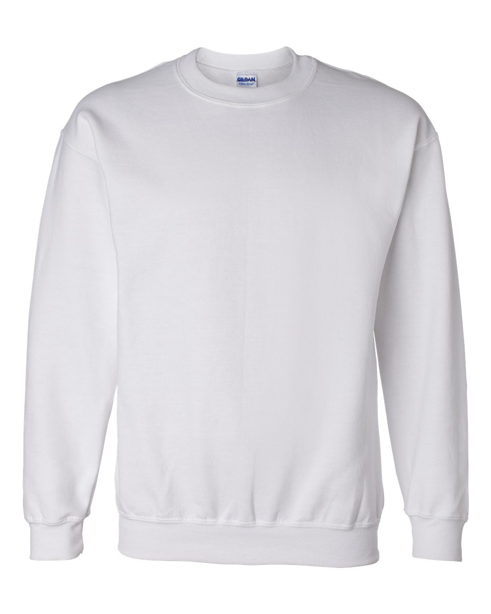 Unisex DryBlend® Crewneck Sweatshirt - Front - B21260003 - White