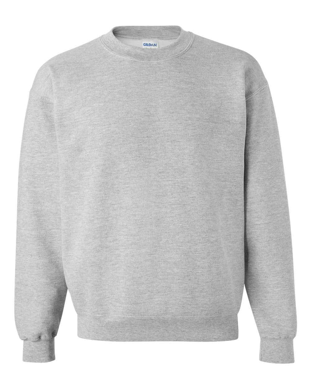 Unisex DryBlend® Crewneck Sweatshirt - Front - B21260583 - Sport Grey