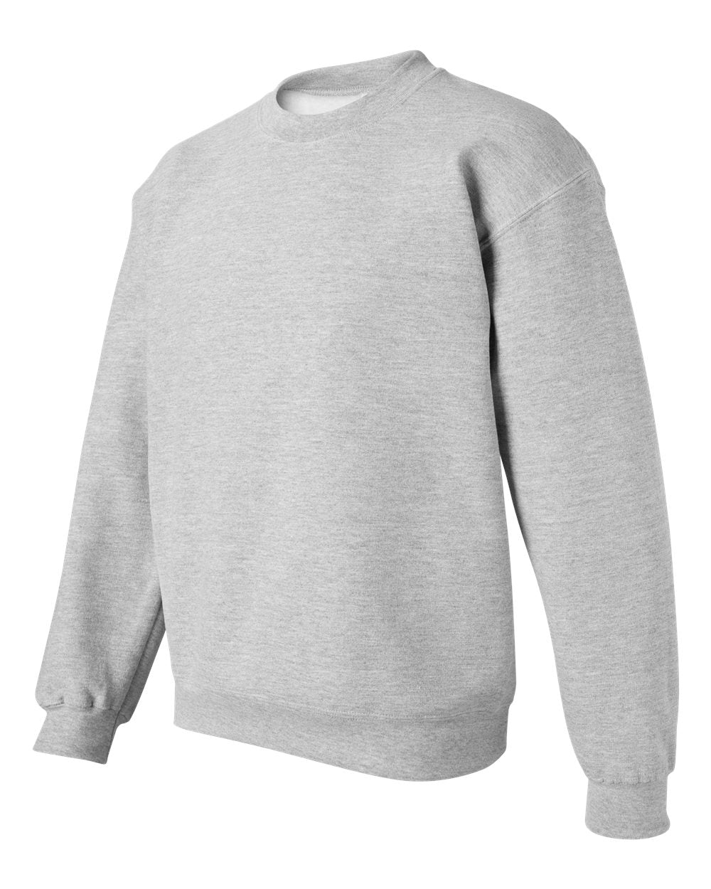 Unisex DryBlend® Crewneck Sweatshirt - Side - B21260583 - Sport Grey
